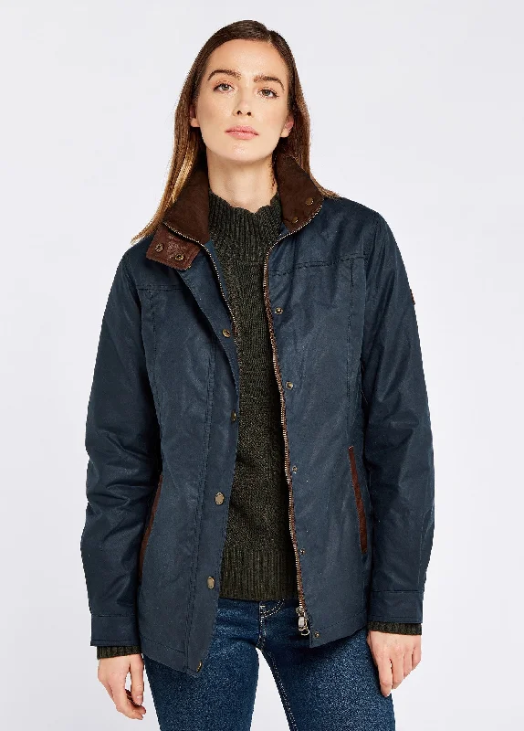 Mountrath Wax Jacket - Ocean Blue