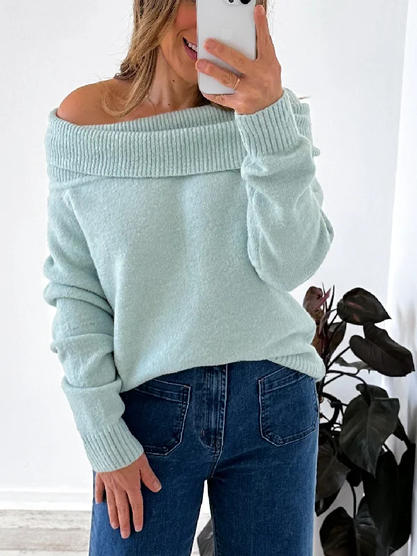 Melinda Knit - Sea Foam Green