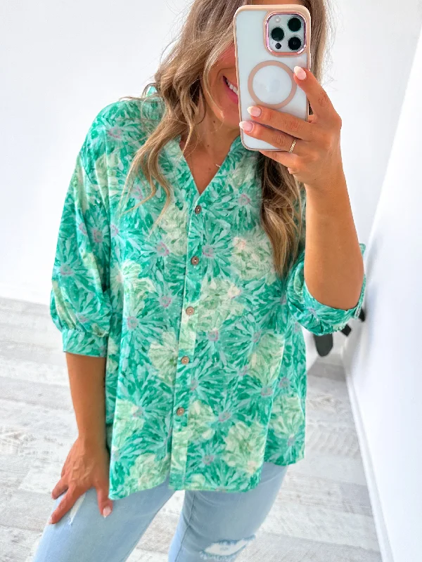 Meredith Blouse - Green