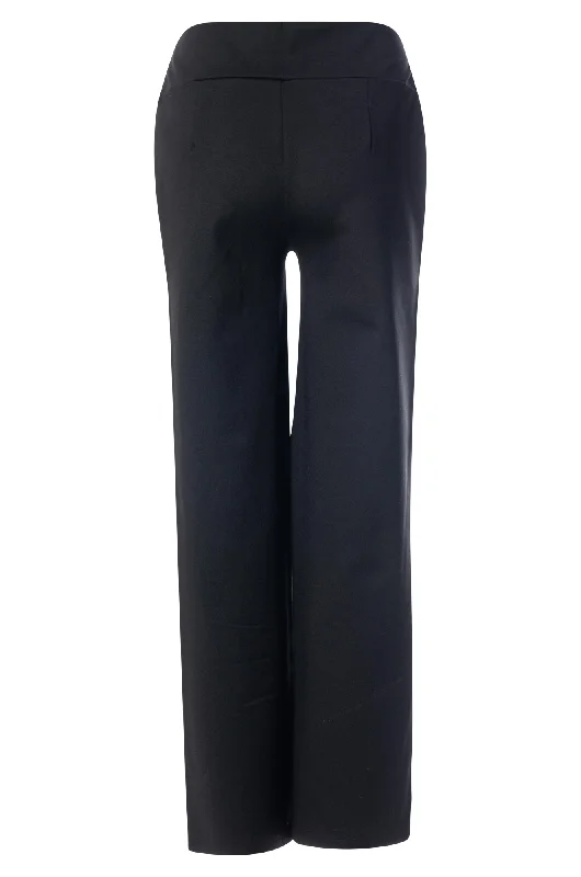 New Ponti pull on Regular Pants | Black | 7802ZZ