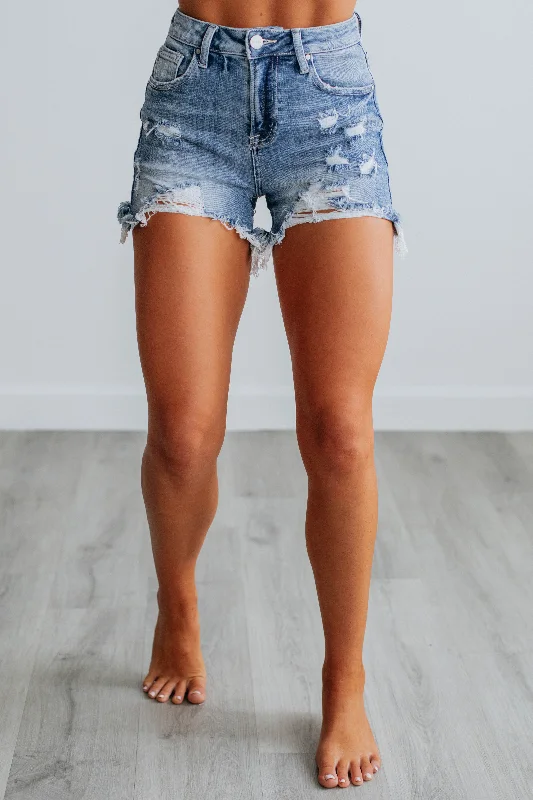 Ryder Risen Shorts - Light Wash