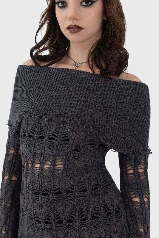 Shadow Wine Sweater