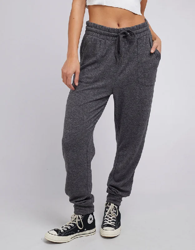 Silent Theory Luxe Jogger Charcoal