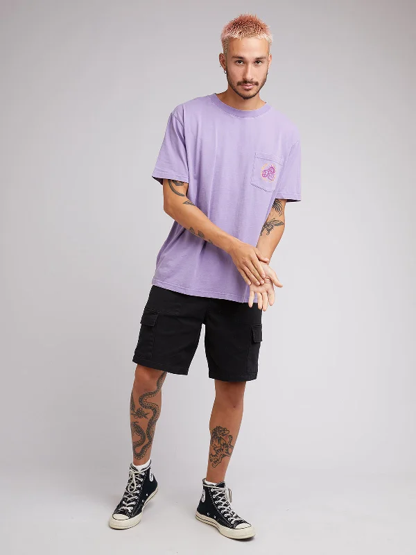 Silent Theory Mens Joy Tee Lavender