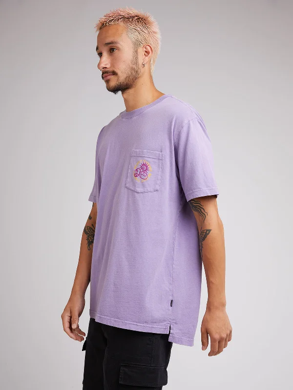 Silent Theory Mens Joy Tee Lavender