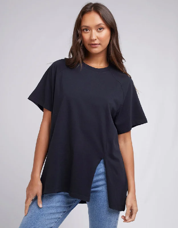 Silent Theory Routine Tee Black