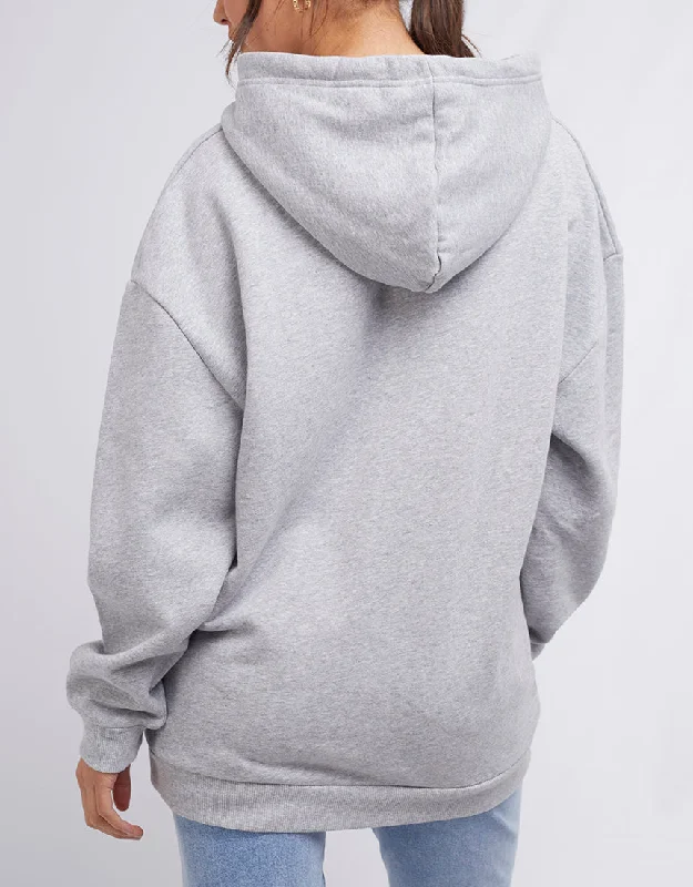 Silent Theory Standard Hoody Grey Marle