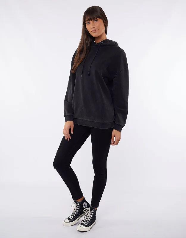 Silent Theory Standard Hoody Washed Black