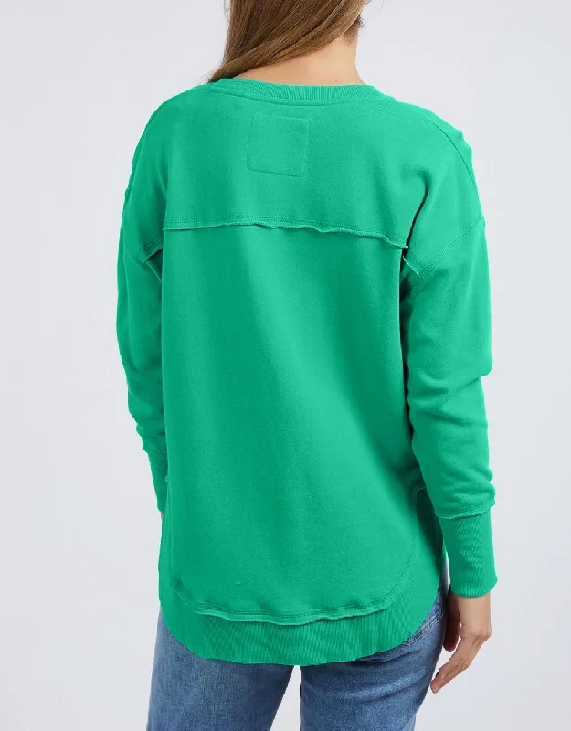 Simplified Metallic Crew - Green