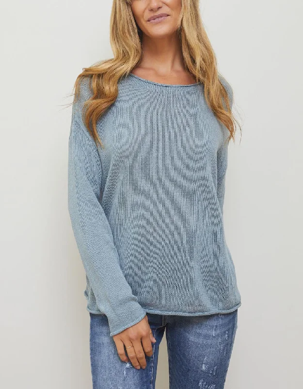 Spring Knit - Pacific Blue