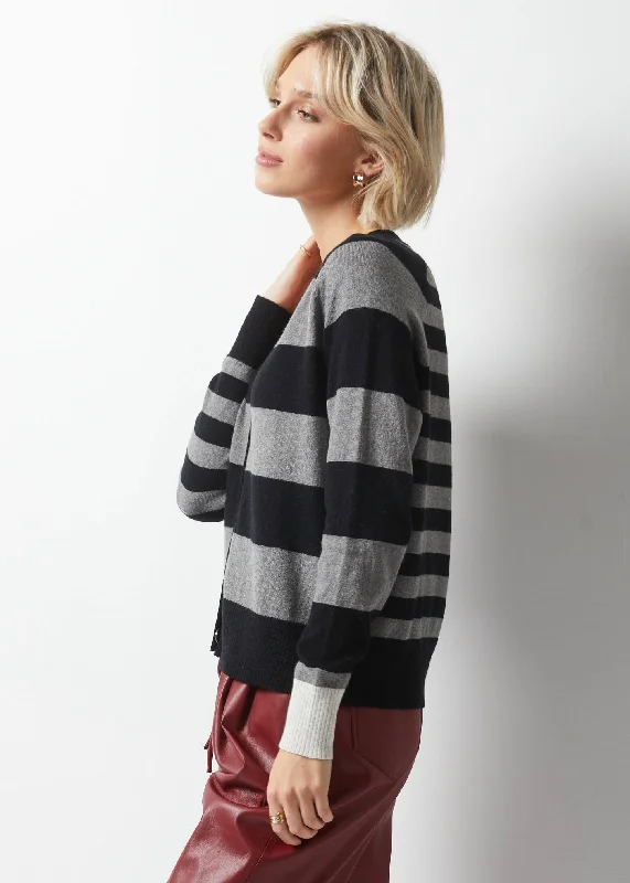 Stripe Cardigan