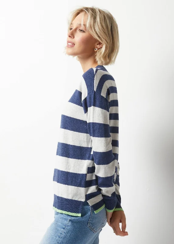 Stripe Crewneck