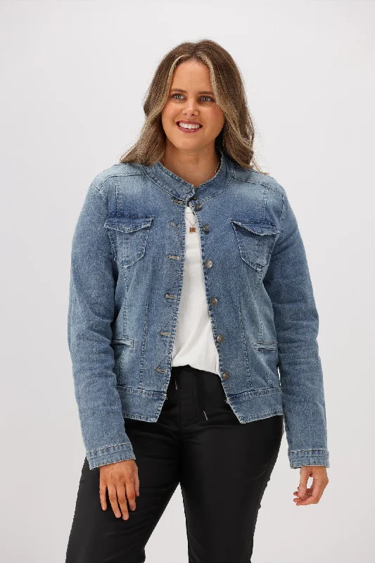 Threadz Maggie Denim Jacket Denim