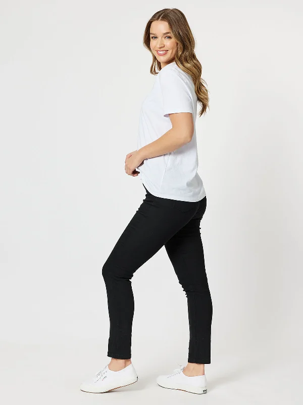 Threadz Stretch Jean Black