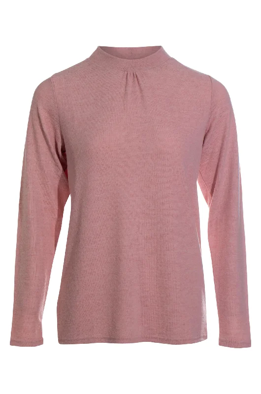 Turtle neck Soft Warm Touch Top | PINK | 6362ZZ