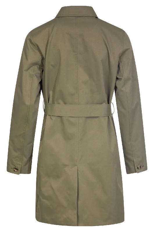 Fully lined Trench Coat | SOFT OLIVE | 4501ZZ