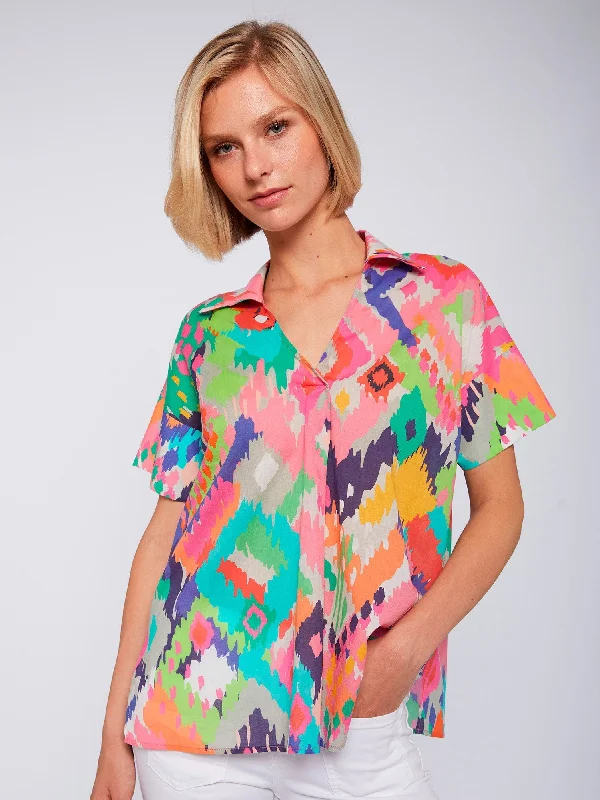 Vilagallo Ikat Top