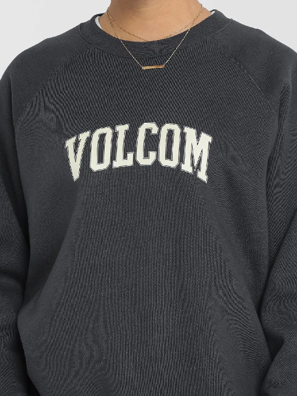 Volcom Get More Crew Washed Black