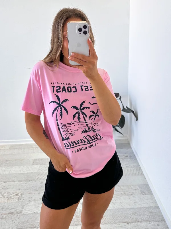 West Coast Tee - Pink