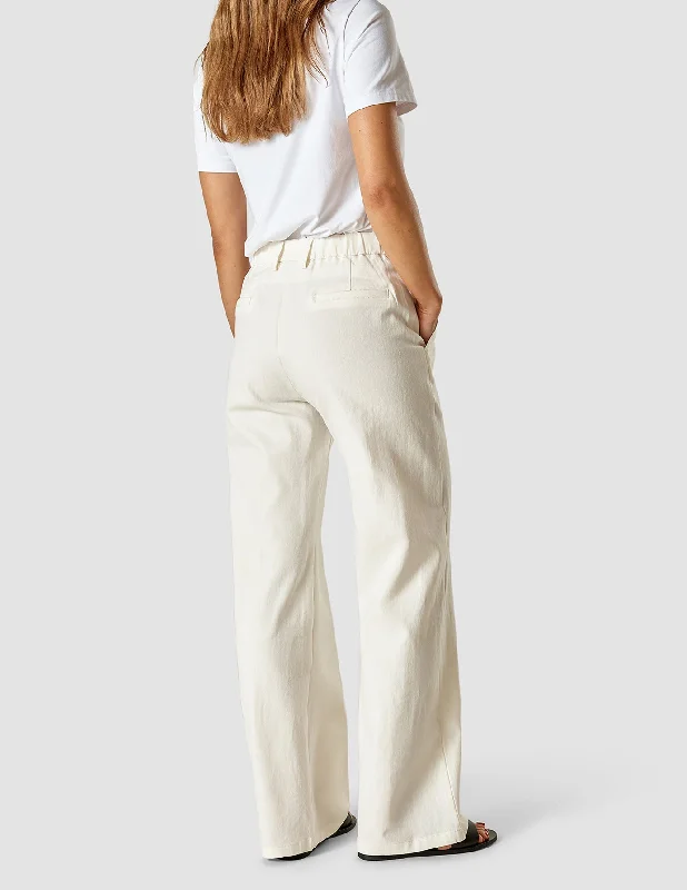 Linen Pants Off White